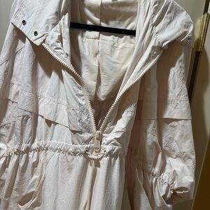 FP Movement by Free People Light Pink Hooded Utility Jacket